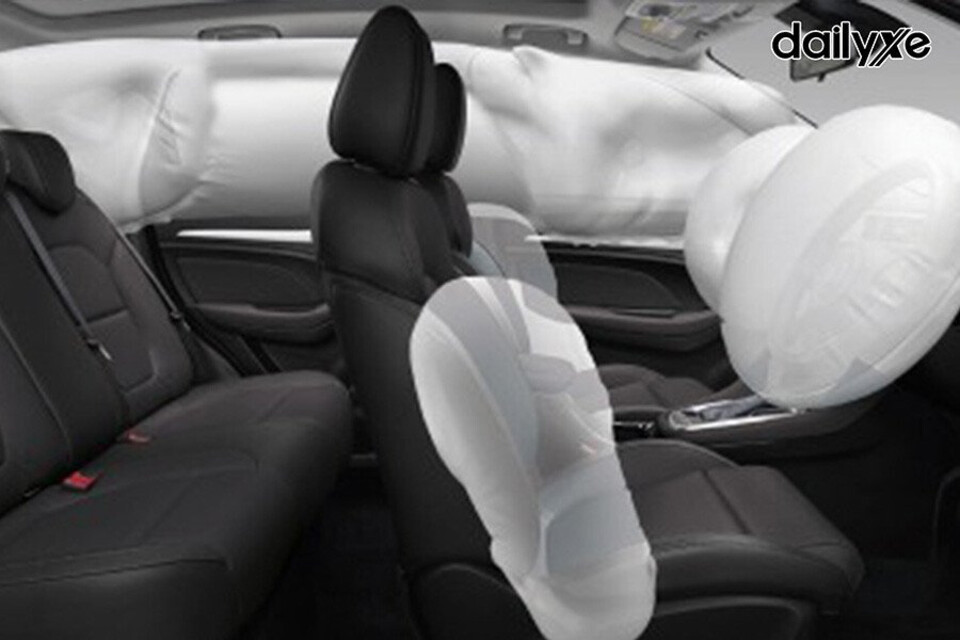 Trang bị hệ thống 6 túi khí an toàn