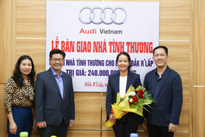 Audi Việt Nam tặng nhà tình nghĩa cho người khó khăn tại Đắk Nông