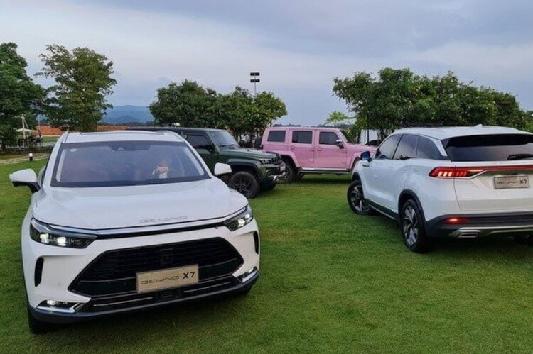 BAIC Beijing X7 hết ga Việt Nam BAIC Bắc Kinh x7 Big Four Thái Lan