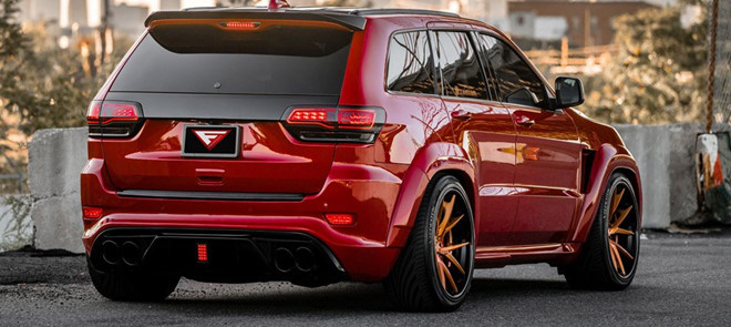 Bản độ Jeep Grand Cherokee SRT8 mạnh gấp 2 lần Lamborghini Urus