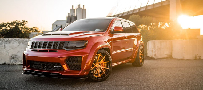 Bản độ Jeep Grand Cherokee SRT8 mạnh gấp 2 lần Lamborghini Urus