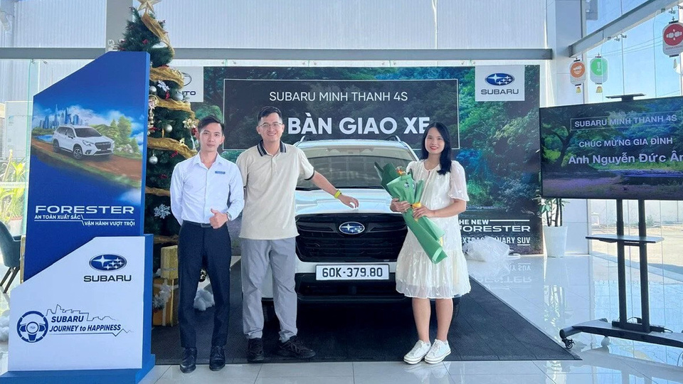 Lễ bàn giao xe của Subaru Phú Mỹ