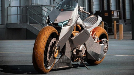 Bản phác thảo siêu môtô Lamborghini Mangusta Concept được công bố