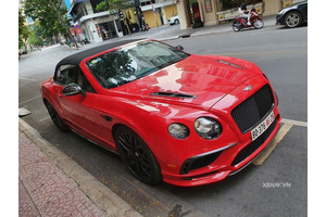 Bentley Continental Supersports Convertible Series-2 - Siêu phẩm rực rỡ một góc phố Sài Gòn