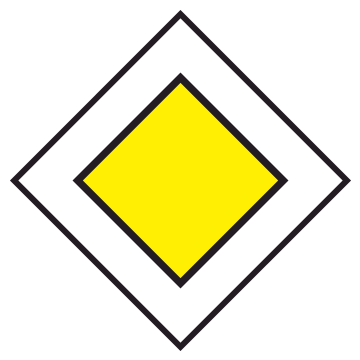 Biển số I.401 Bắt đầu đường ưu tiên