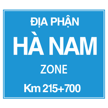 Biển số I.419b Chỉ dẫn địa giới