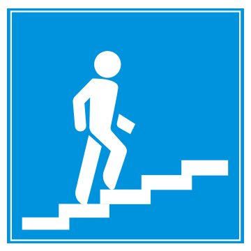 Biển số I.424a Cầu vượt qua đường cho người đi bộ