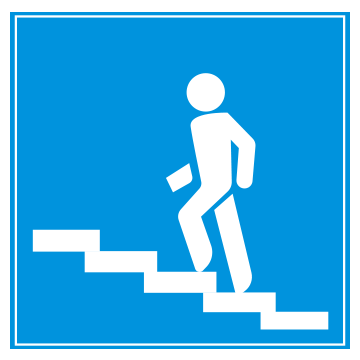 Biển số I.424b Cầu vượt qua đường cho người đi bộ