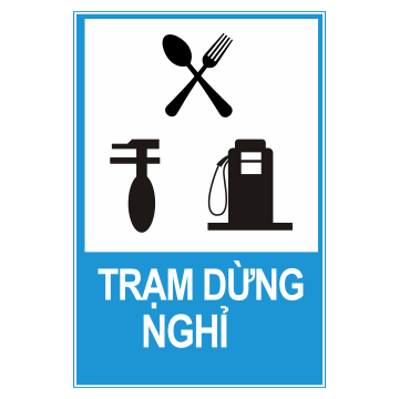 Biển số I.431 Trạm dừng nghỉ