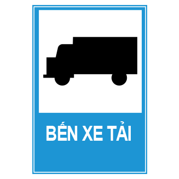 Biển số I.434b Bến xe tải