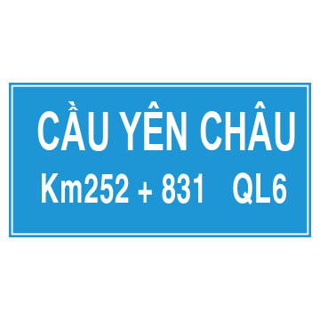 Biển số I.439 Tên cầu