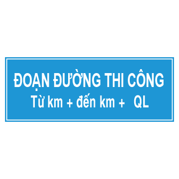 Biển số I.440 Đường đang thi công