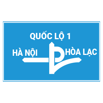 Biển số I.447a “Biển báo cầu vượt liên thông”