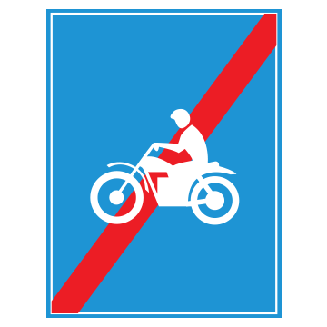 Biển số R.404e Hết đoạn đường dành cho xe máy