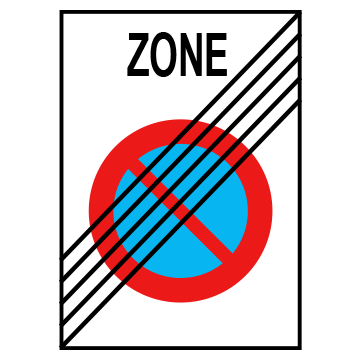 Biển số R.E,10a Hết cấm đỗ xe trong khu vực