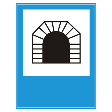 Biển số R.E,11a Đường hầm