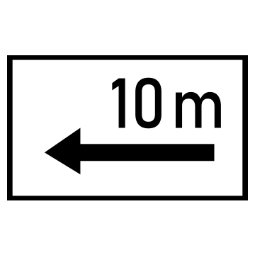 Biển số S.H,3a Hướng tác dụng của biển