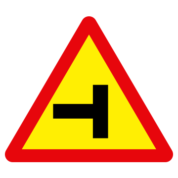 Biển số W.205c Đường giao nhau