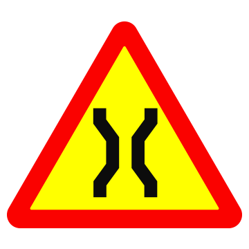 Biển số W.212 Cầu hẹp