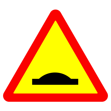 Biển số W.221b Đường không bằng phẳng