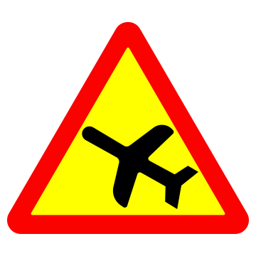 Biển số W.229 Dải máy bay lên xuống