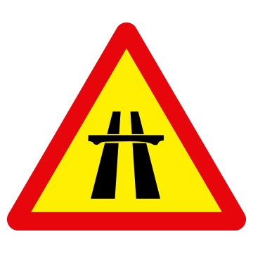 Biển số W.238 Đường cao tốc phía trước