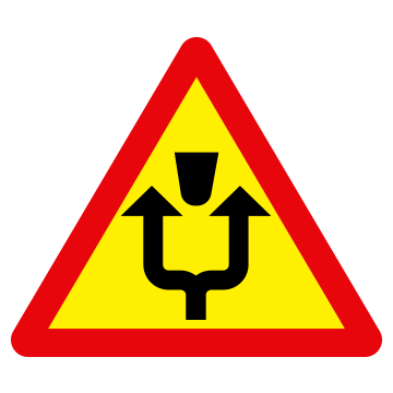 Biển số W.246a Chú ý chướng ngại vật