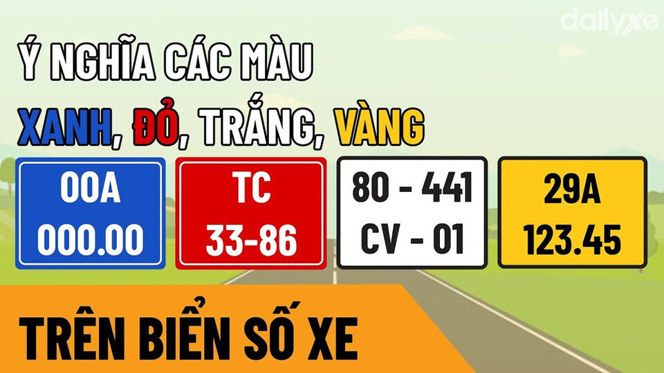 Phân biệt ý nghĩa các màu xanh, đỏ, trắng, vàng