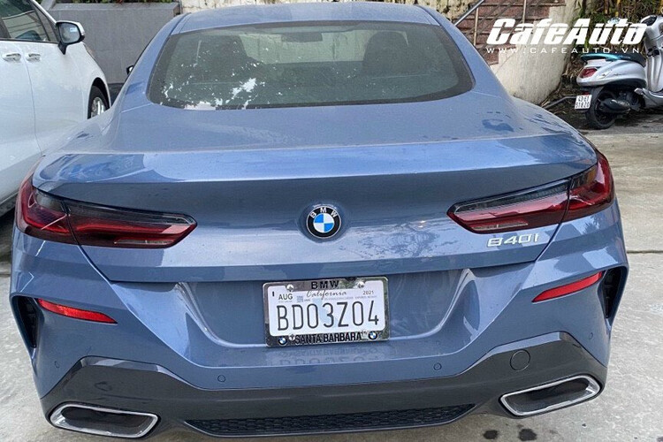 bmw 840i coupe dau tien ve viet nam: xe the thao khong danh cho so dong