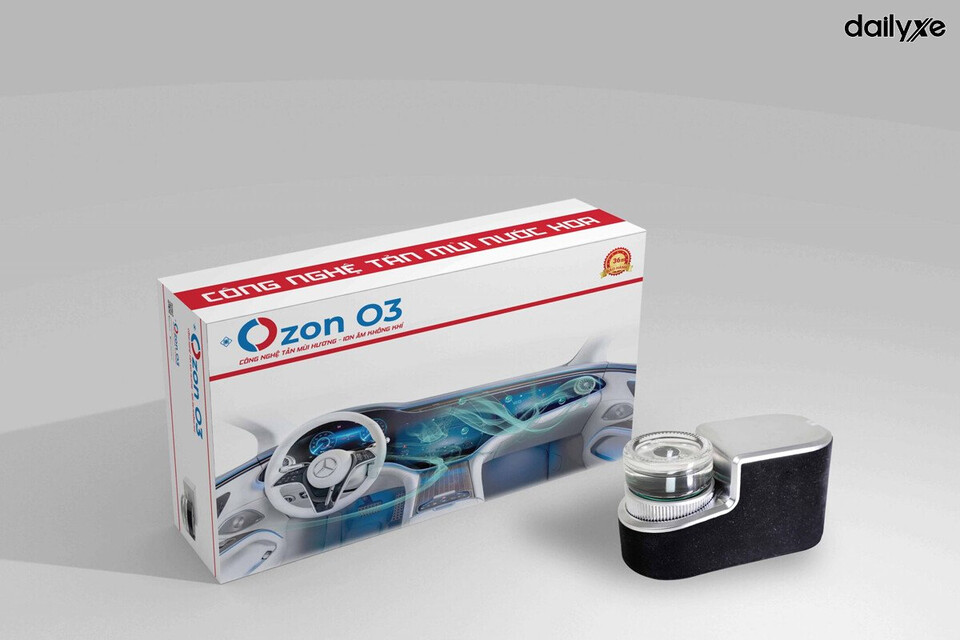 Máy khuếch tán nước hoa ô tô Ozone O3