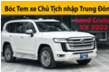 Bóc tem Toyota Land Cruiser VX 2022 nhập Trung Đông tại Việt Nam