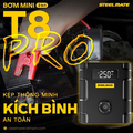 Bơm lốp kiêm kích bình Steelmate T8 – giải pháp 4-in-1 cho tình huống khẩn cấp