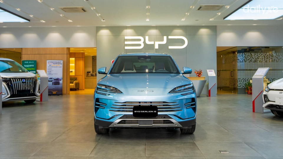 Thiết kế của BYD Sealion 6 mang đậm phong cách thể thao và tinh tế