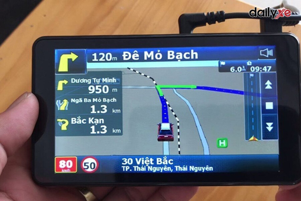 Tính năng dẫn đường của camera hành trình