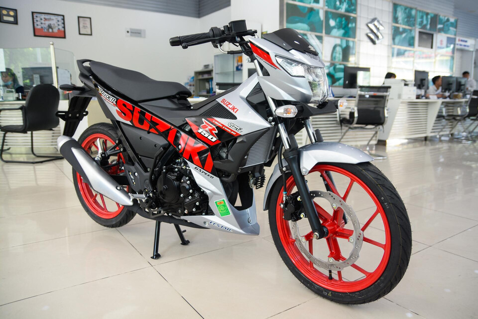 Cận cảnh Suzuki Raider R150 phiên bản thể thao vừa ra mắt