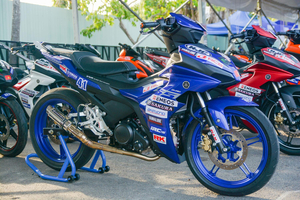 Cận cảnh Yamaha Exciter 155 phiên bản xe đua đầu tiên tại Việt Nam