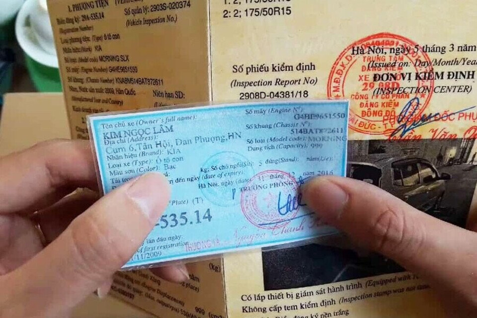 Làm lại cavet xe đã mất cần những gì Làm lại cavet xe đã mất cần những gì
