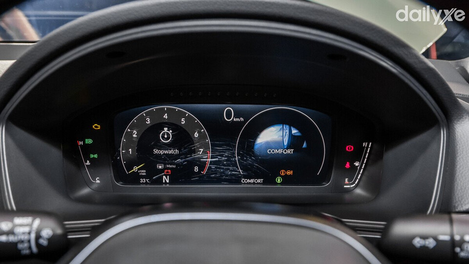 Chế độ lái Normal/Comfort trên xe ô tô đem lại cảm giác thoải mái và êm ái khi vận hành