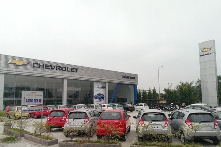 General Motors Thăng Long hiện là đại lý Chevrolet lớn nhất Việt Nam.