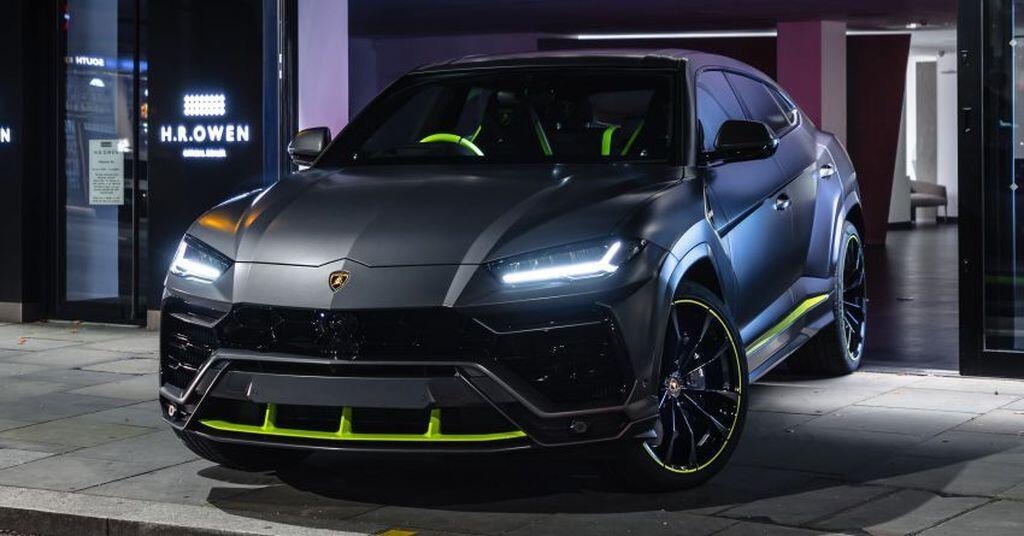 Chiếc Lamborghini Urus thứ  được phối màu rất đặc biệt