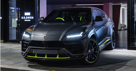 Chiếc Lamborghini Urus thứ  được phối màu rất đặc biệt