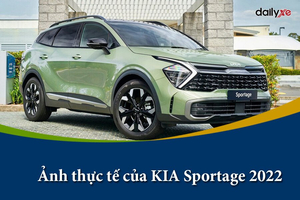 Chiêm ngưỡng ảnh thực tế của KIA Sportage 2022 tại đại lý giá từ 720 triệu đồng