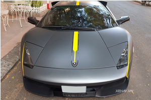 Chiêm ngưỡng Lamborghini Murcielago với mặt tiền Reventon trên phố Sài Thành