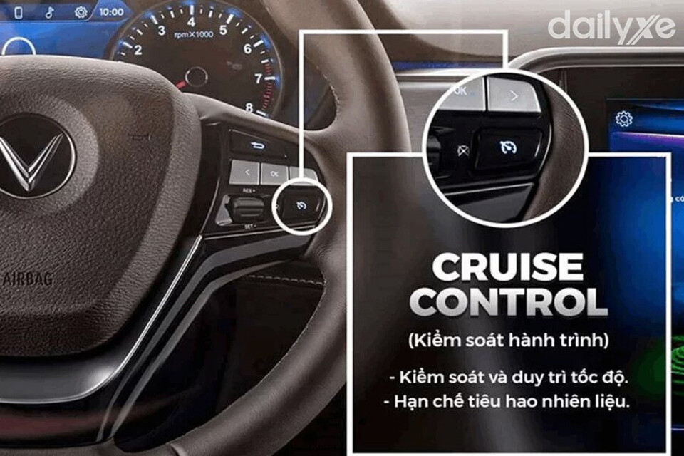 Cruise Control trên xe ô tô hiện đại