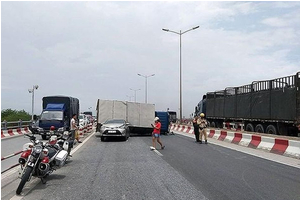 Cục Cảnh sát giao thông đề nghị tổ chức lại giao thông trên cầu Thanh Trì