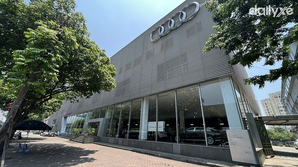 Audi Hà Nội thiết kế sang trọng