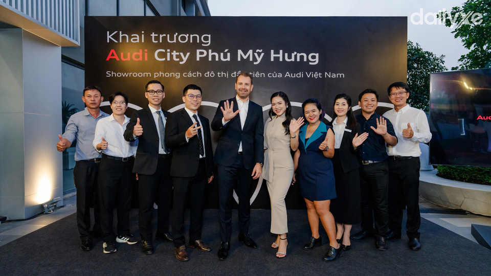 Đội ngũ nhân viên nhiệt tình thân thiện của Audi Quận 7