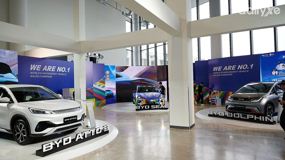 Phòng trưng bày tại BYD Hà Tĩnh