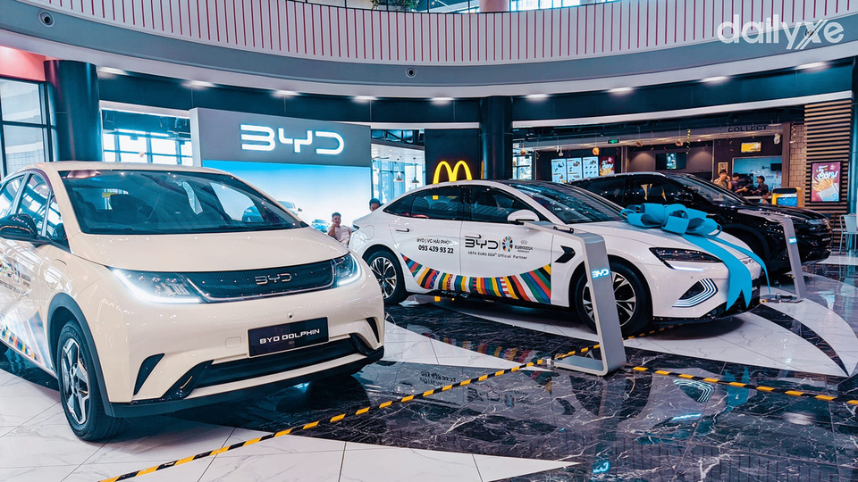 Phòng trưng bày tại BYD Hải Phòng