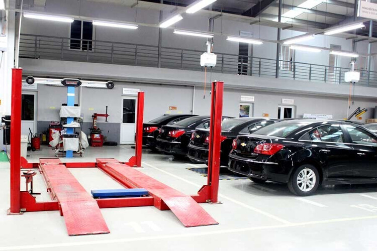 Khu vực bảo dưỡng